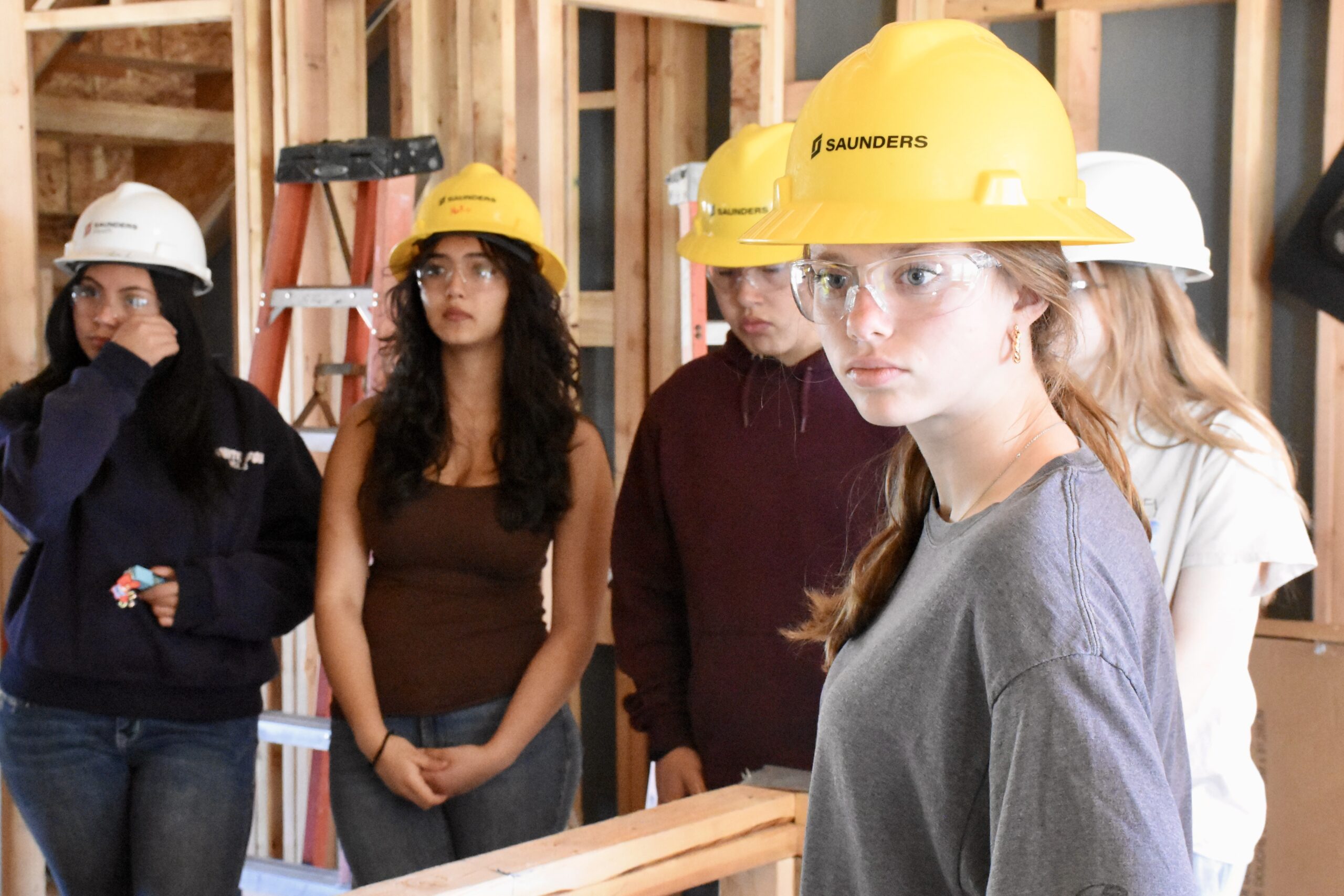 BUILT NoCO instructor working with students